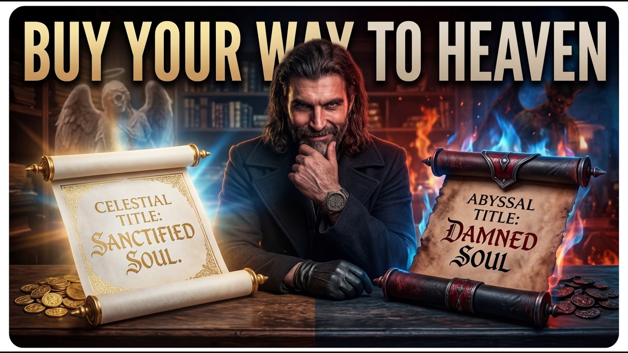 I sell titles to Heaven and Hell — angels and demons are bought, not earned