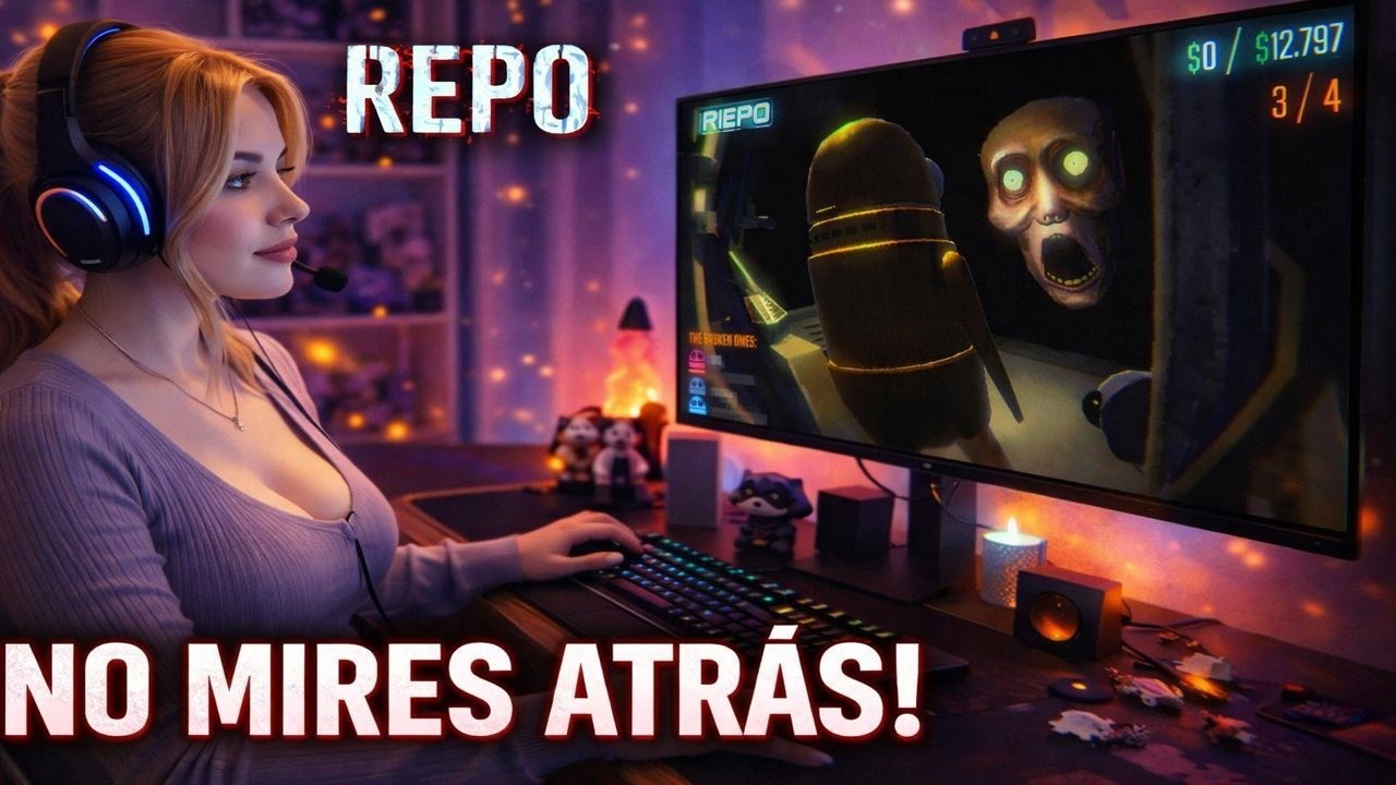 R.E.P.O. En donde sacas a relucir tus mejores estrategias para robar  // Litzy Lee