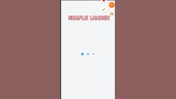 Simple Loader Using Html and Css | #loader #coding #codebooster