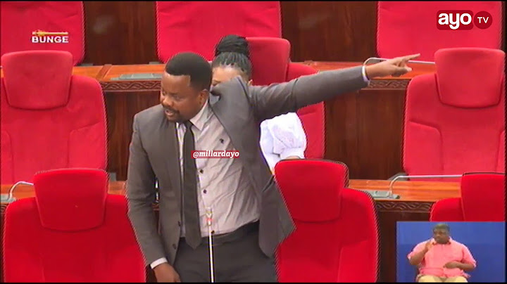 MBUNGE LEMA BUNGENI LEO "HOTUBA YANGU IMEZUIWA'