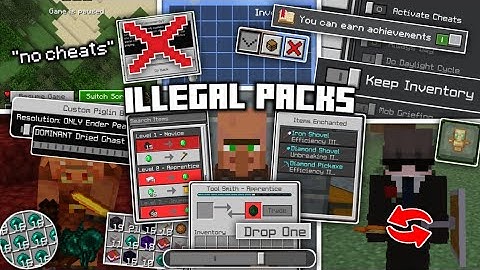 These ILLEGAL Packs Break Minecraft Bedrock! (MCPE 1.21+)