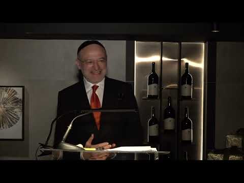 Rabbi Jonathan Rietti Speech - Gan Aliya 10th Annual Benefit Dinner