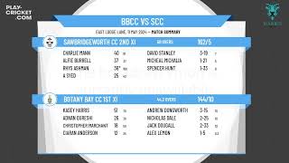 Botany Bay CC 1st XI v Sawbridgeworth CC 2nd XI