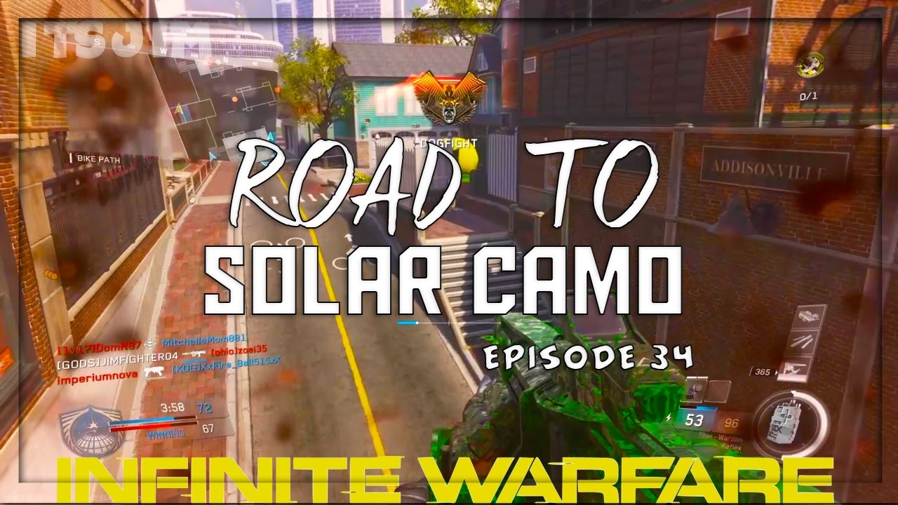 ROAD TO "SOLAR CAMO" IN IW - EPISODE 36