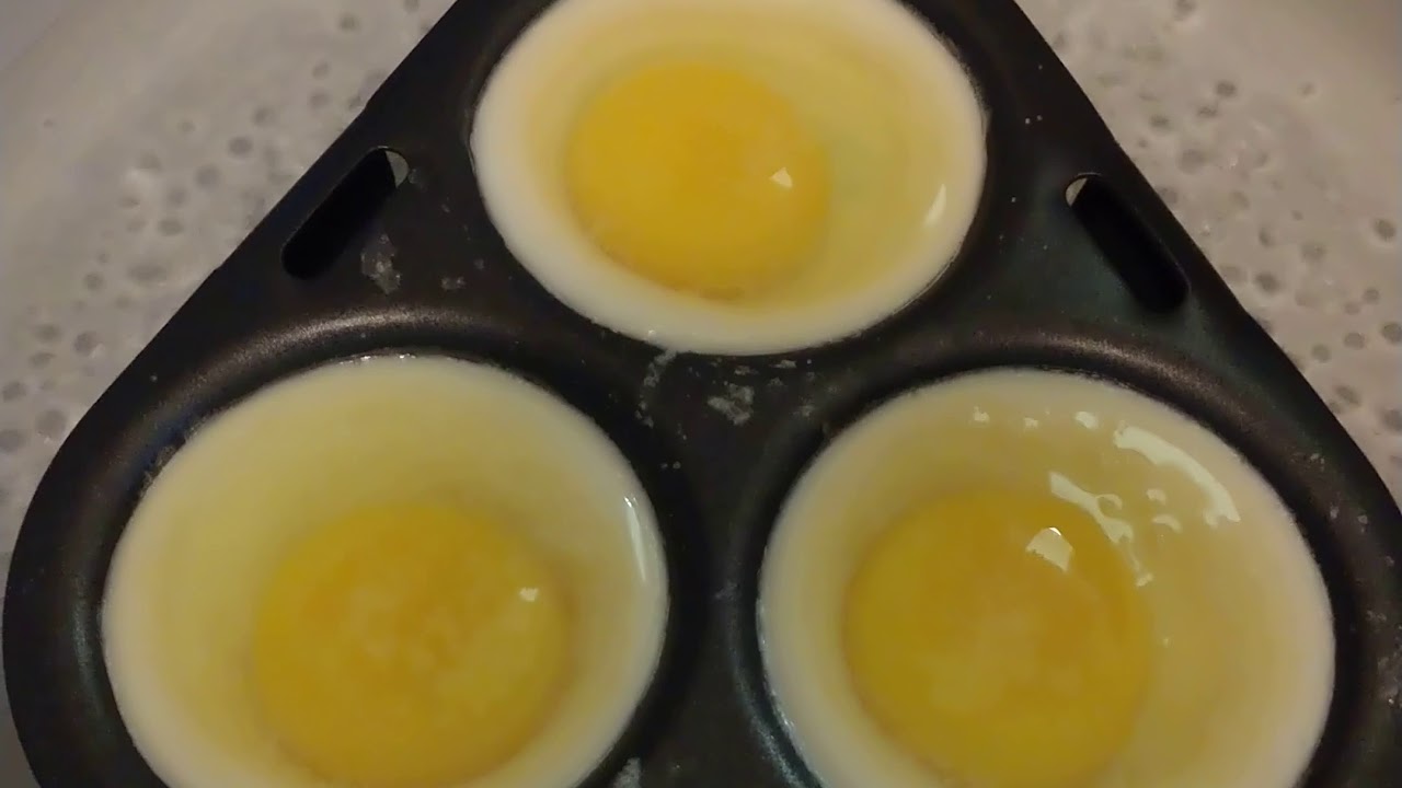 How To Poach Three (3) Eggs In A Ninja Foodi - YouTube