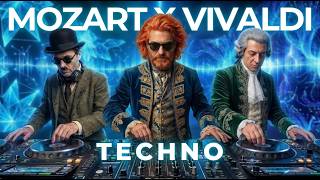 Mozart x Vivaldi Techno Symphony | Classical Melodic Techno for Deep Focus | Maestro Charlez