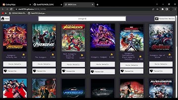 IMDB CLONE WEBSITE - CODING NINJA