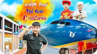 Khám Phá Thế Giới KidZania - Tập Làm Cảnh Sát, Bác Sĩ...♥ Min Min TV Minh Khoa