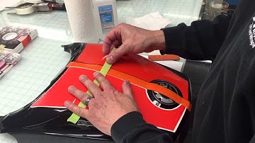 Can-am Spyder F3 T& L Le Mans cowl racing stripes