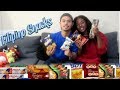 Girlfriend Tries Filipino Snacks for the First Time! || AMBW