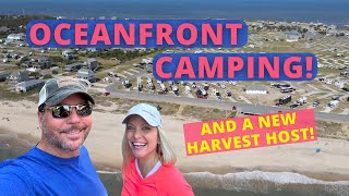 Oceanfront Campground Tour Camp Hatteras and Winery Harvest Host! RV Life