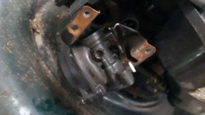 Briggs and Stratton plastic carburetor common failure.