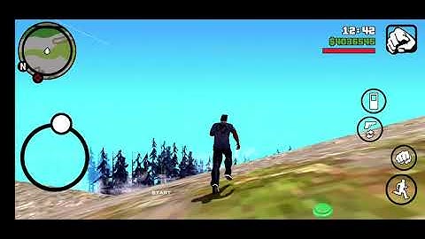 GTA SA AIR ragdoll physics???🤣