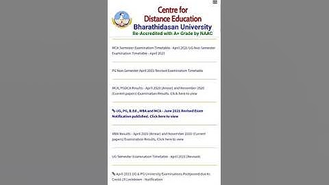 #BDU #CDE #Timetable for NON SEM #Happynews