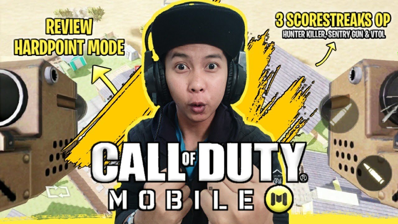 REVIEW HARDPOINT MODE! FT. 3 SCORESTREAKS MEMATIKAN! COD MOBILE INDONESIA! - 