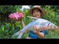 Cooking Yummy Fish Sour Soup with Jelly Flower Recipes