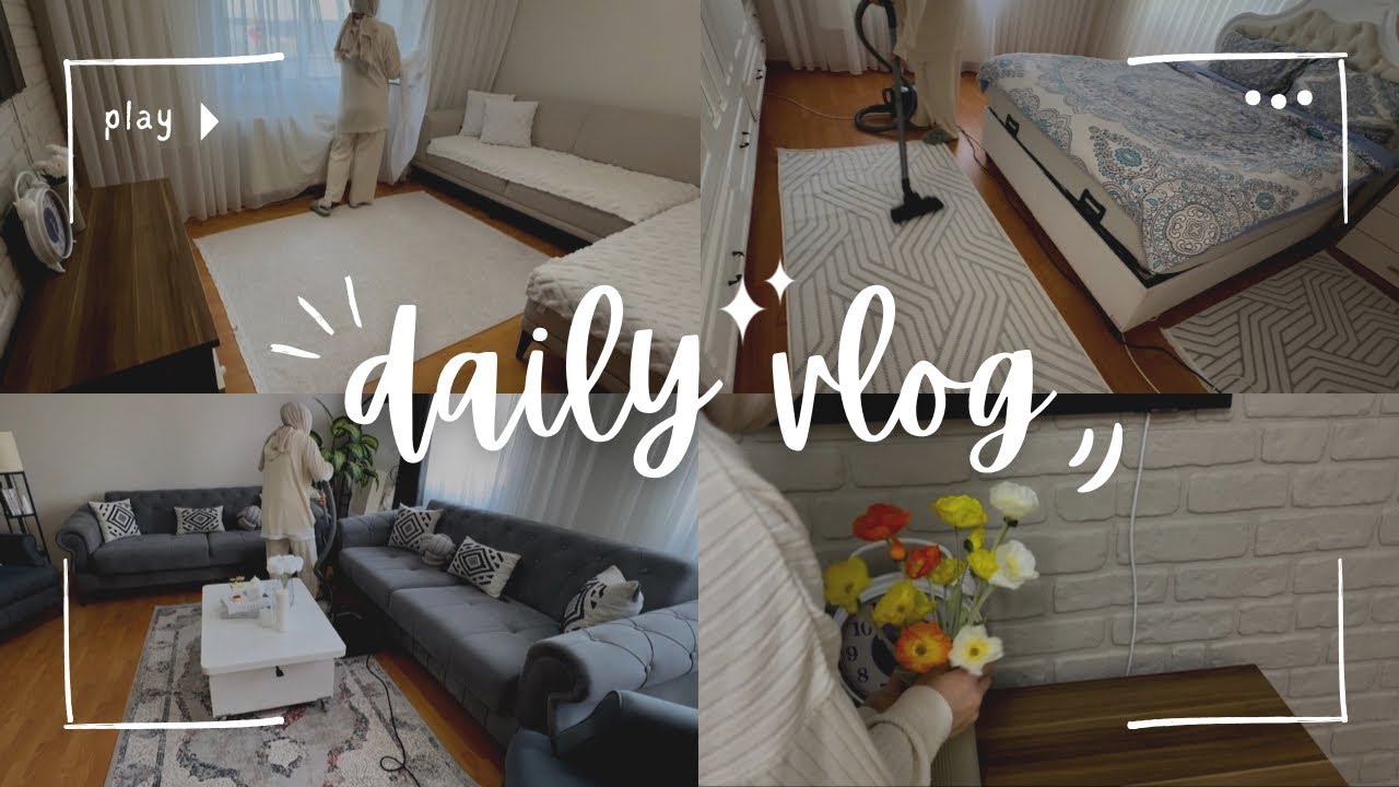 Misafir öncesi detaylı temizlik 🧹 🧼 /   detailed cleaning 🧼🧹 \ Sesiz vlog 🩷\ silent vlog☺️🩷