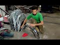 Top Incredible mass manufacturing process in factory|! process of making motor cycle Mudguard