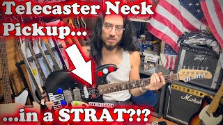 Telecaster Neck Pickup in a STRAT? Sound Test & Review!