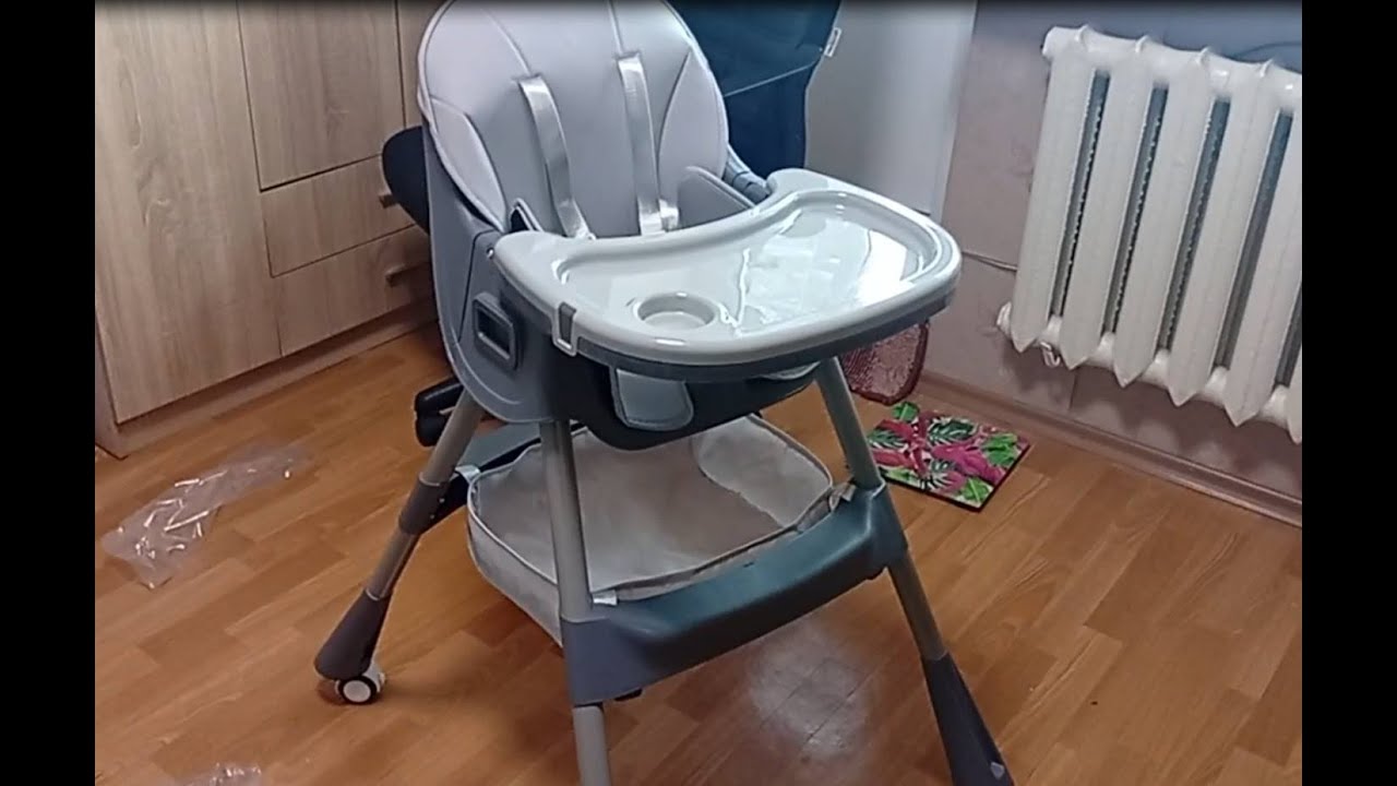 СБОРКА СТУЛЬЧИКА ДЛЯ КОРМЛЕНИЯ BAMBI M 5722 СТІЛЕЦЬ ДЛЯ ГОДУВАННЯ