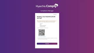Productdemo Hyarchis: 1e keer inloggen Compliance manager