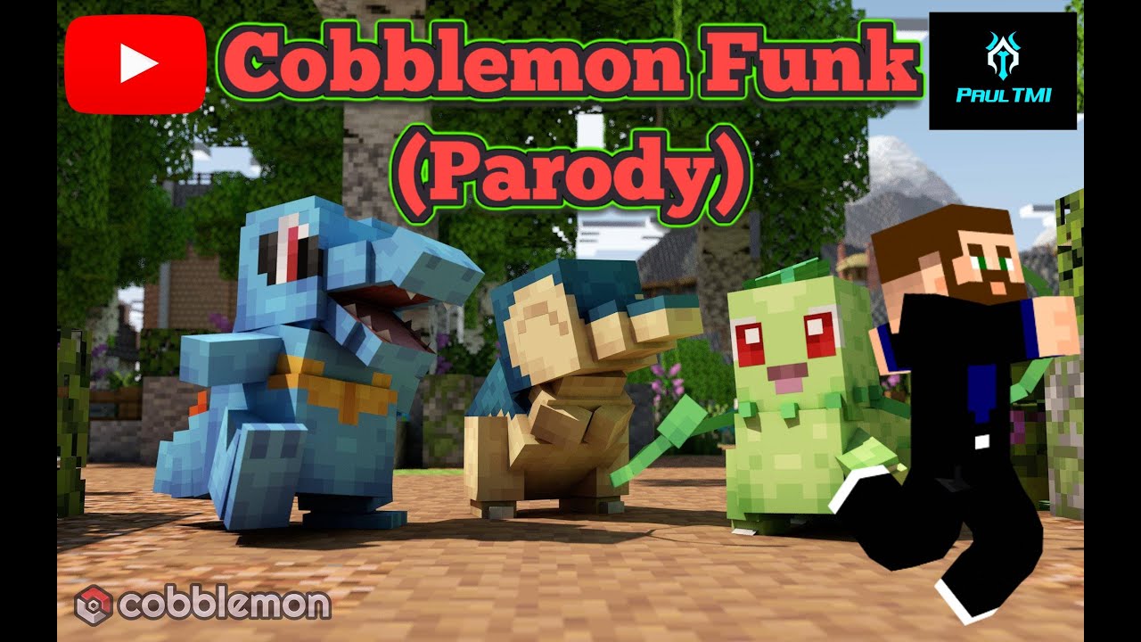 Minecraft Parody Song- Cobblemon Funk - Catch, Build, Battle! 🔥# ...