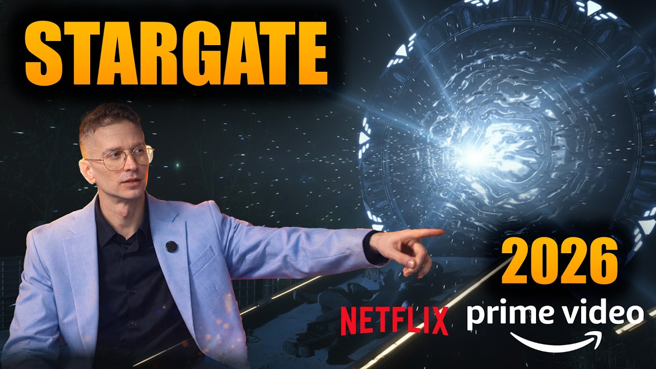 STARGATE 2026: El Regreso a NETFLIX y la Nueva Película de AMAZON PRIME (Explicado)