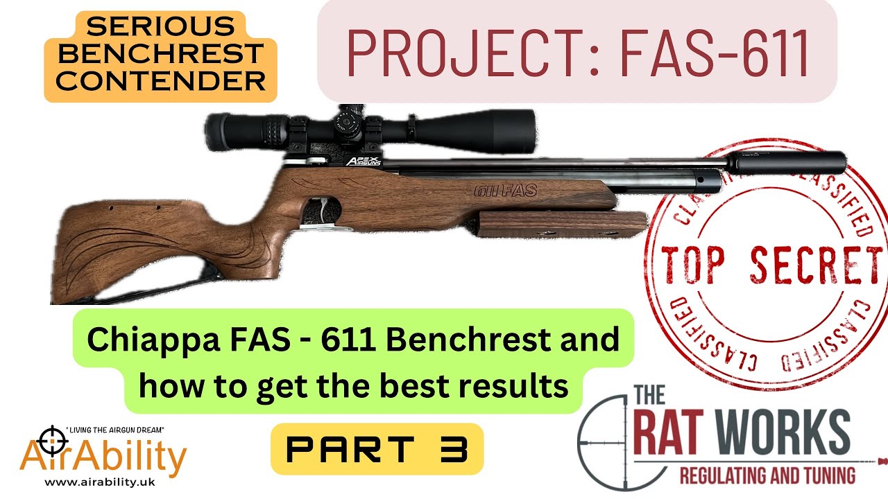 Fas Rfile 85. Part 3 Chiappa FAS-611 Air Rifle - The Rat Works Edition. Getting ...