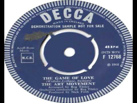 Art Movement — The Art Movement   The Game Of Love 1968 (B-Side)