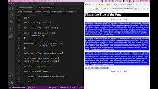 Two Column Layout