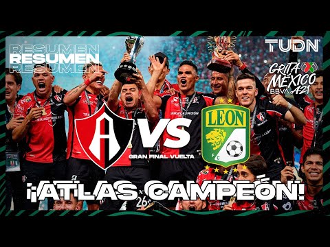 Resumen y goles | Atlas 1(5)-(4)0 León | Grita México BBVA AP2021 - FINAL | TUDN