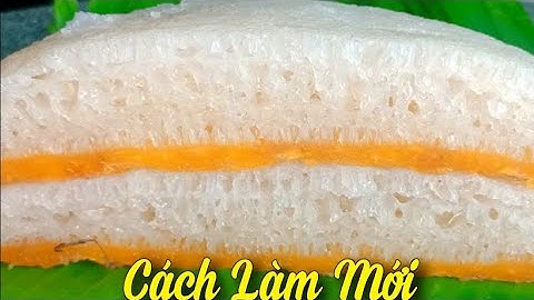 BÁNH BÒ CHUỐI RỄ TRE/Quá Ngon Khi kết Hợp Giữa BÁNH BÒ CƠM RƯỢU và BÁNH CHUỐI Mềm Dai Thơm Béo.