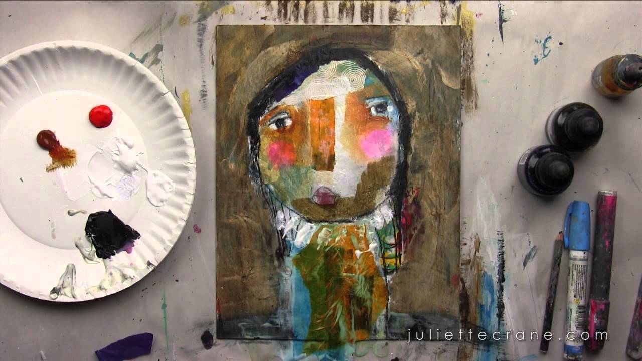 Faces - Mixed Media Portraits