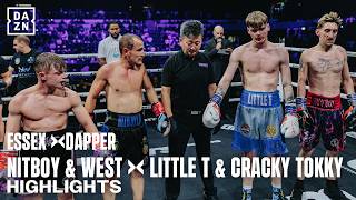 NitBoy and KaneWest vs. Little T and Cracky Tokky | Official Fight Highlights