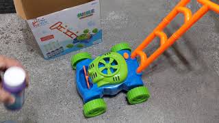 BUBBLE LAWNMOWER ASSEMBLY AND HOW TO USE