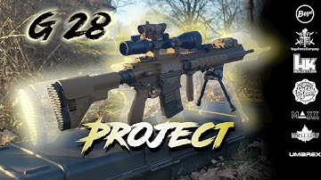 VFC G28: Airsoft DMR Build [AEG Tech Video] | licensed by Heckler & Koch