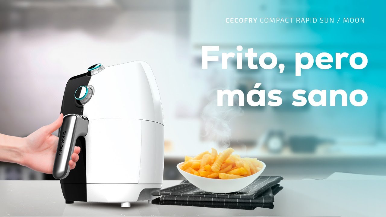 Freidoras dietéticas sin aceite Cecofry Compact Rapid Moon/ Sun