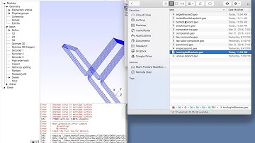 GMSH Composite 3D Models