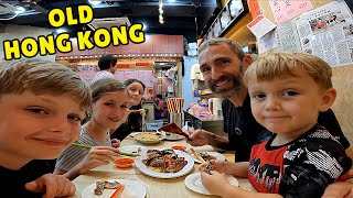 AMERICANS Try Local HONG KONG FOOD for the FIRST TIME | Historic Hong Kong Restaurants