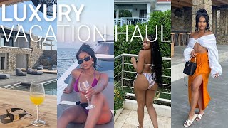 LUXURY VACATION HAUL | BALENCIAGA, HERMES, SAINT LAURENT, ZARA, UNIKA SWIM