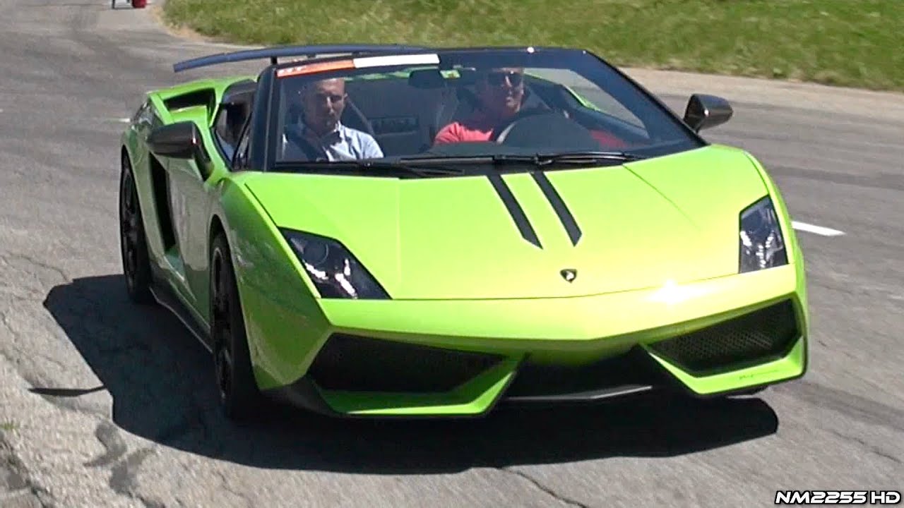 top gun Crazy LOUD Lamborghini Gallardo LP570 Performante with Larini Exhaust System