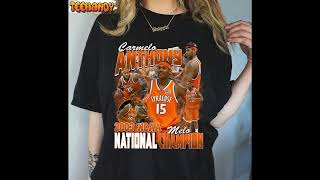 Carmelo Anthony Syracuse Vintage Unisex Hoodie