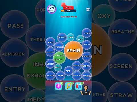 Bubble Word Jam Level 19 preview