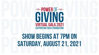 Power of Giving Virtual Gala 2021