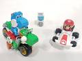 SUPER MARIO BROTHERS GALAXY MOVIE YOSHI BIKE &amp;  SMART PLAY BRICK SYSTEM -LEARN  HOW TO BUILD PART P6