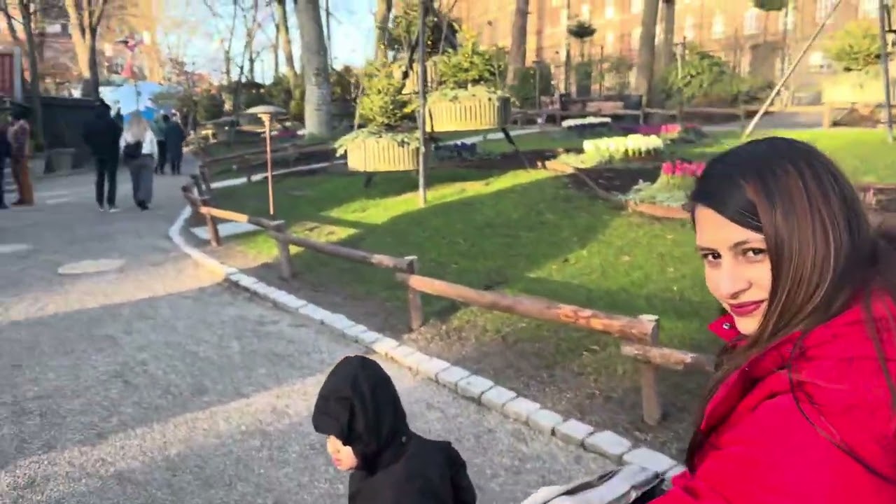 Winter time at Tivoli Copenhegen 