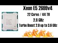 Xeon E5 2699v4 - король на LGA2011-3 🔥 22 ядра и 44 потока до 3,6GHz 🔥 Тест и сравнение с E5 2699v3