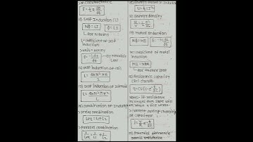 electromagnetic induction class 12 all formula note🚫