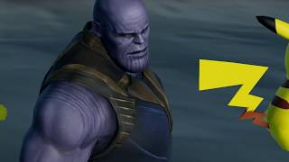 [MMD] Boy With Luv BTS - Thanos & Pikachu