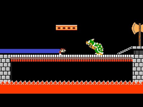 Tall Mario vs Bowser